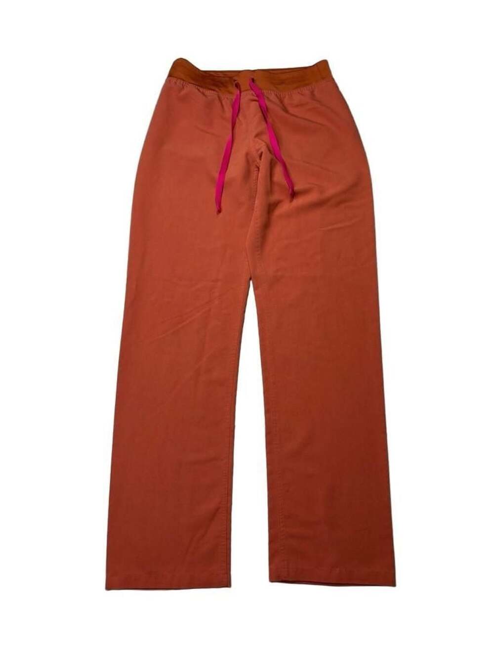 Figs Livingston High Rise Straight Leg Scrub Pant Size S/T Sienna